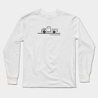 1952 Ford F 150 Black Long Sleeve T-Shirt